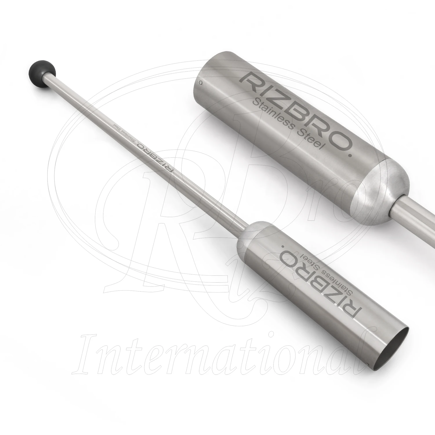 Ruminal professional cow magnet balling gun magnet introducer metal 39 x126 mm stainless steel  bovine balling gun for animals