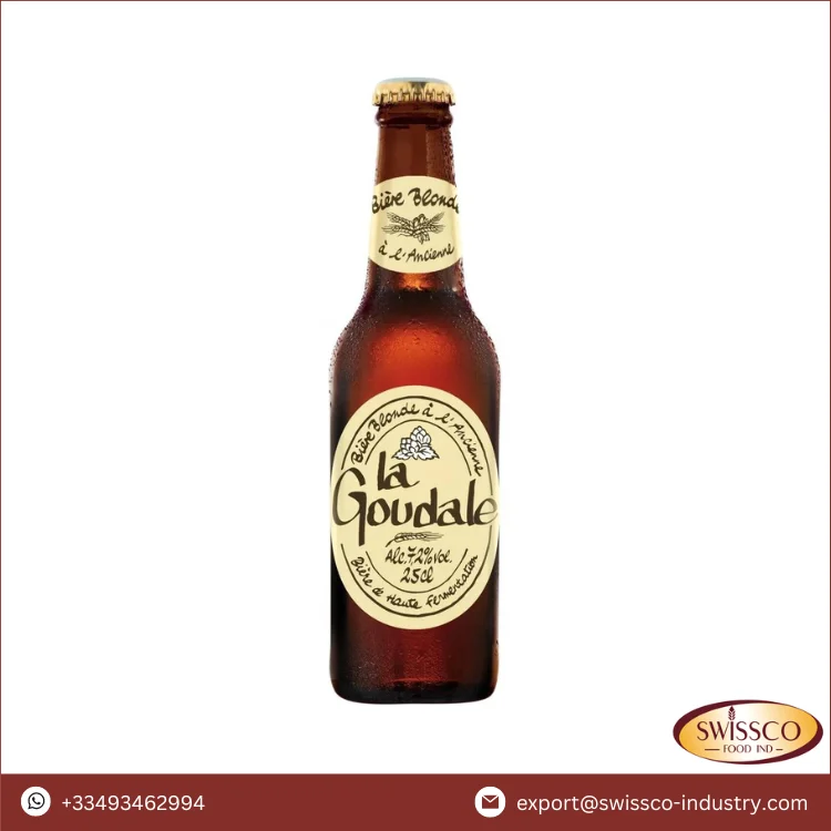 Private Label Available Outstanding Quality La Goudale Blond Beer in Bottle of 25CL at Reasonable Price