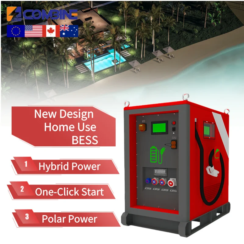 DC AC Output Fast Charge Hybrid BESS Construction Vehicle Power Supplier Residential and Events Protection Energy Storage System