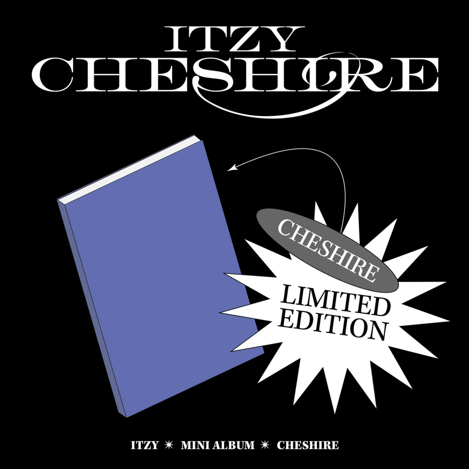 [Official KPOP Album] Korean IDOL Korea Girl Group ITZY 6TH MINI ALBUM  CHESHIRE LIMITED EDITION ver.