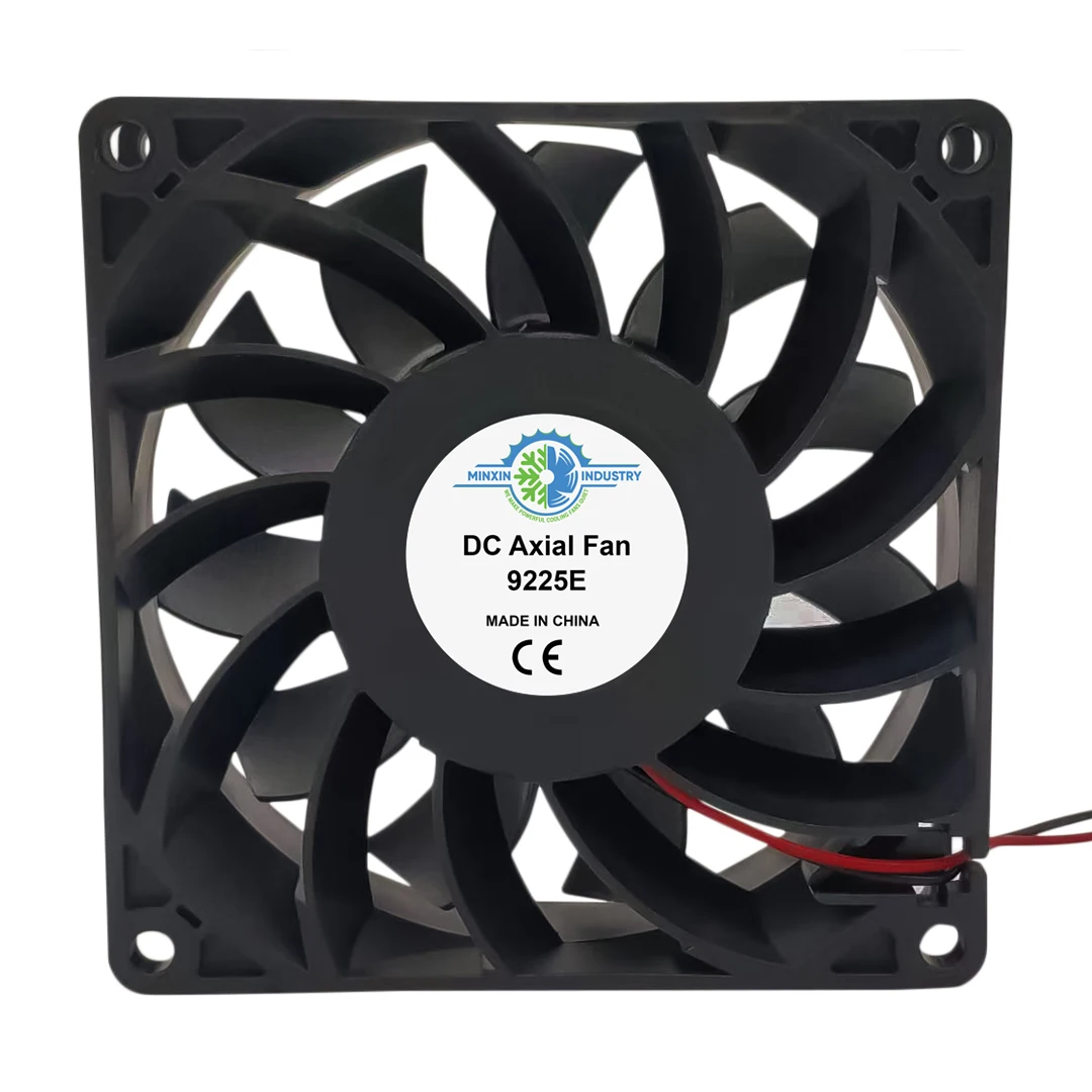 92x92x25mm Refrigerator Motor Brushless Dual-Ball Bearing DC Cooling Fan