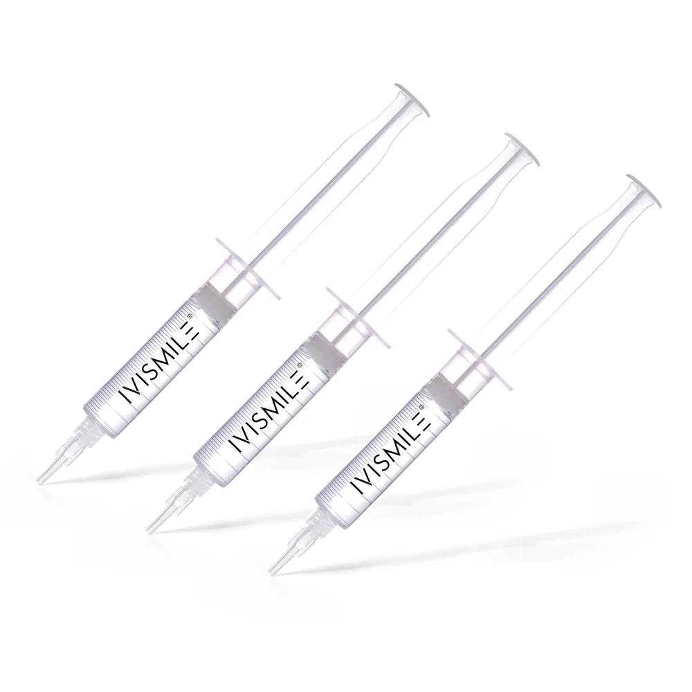 Wholesale 10ml OEM Professional Dental Bleaching System Teeth Whitening Gel Syringes Liquid