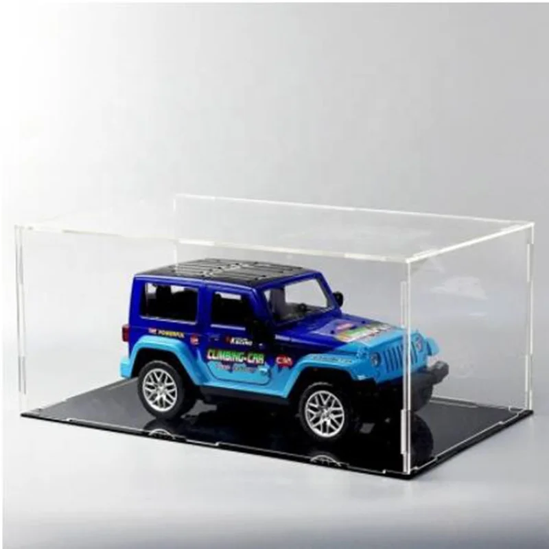 customized wholesale clear Acrylic Display Case Transparent Case Dustproof Stacksble Case