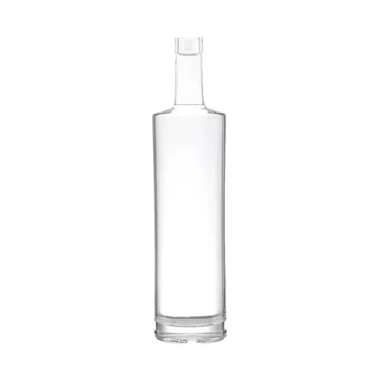 500ml Vodka Glass Bottle Gin Tequila Whisky Brandy Glass Alcohol Bottles