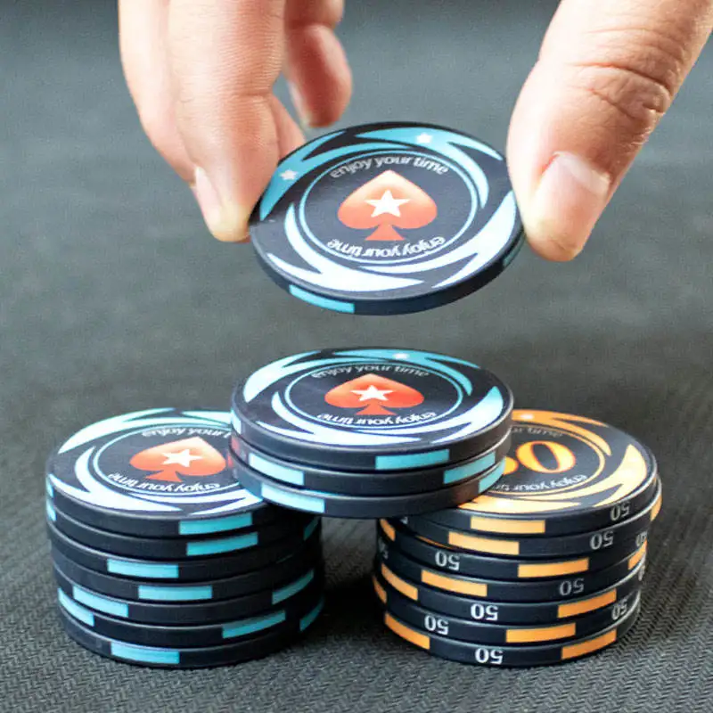 New Arrival Ultimate 10g Cash Game Bar Logo Playing Printable Manufacturing Ept Ceramic Custom Cheap Poker Chips