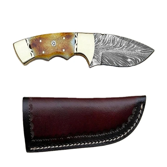 Blade Hunting Knife Lot Stock Ready Shipping Best Price Made In Pakistan With Leather Sheath Trending