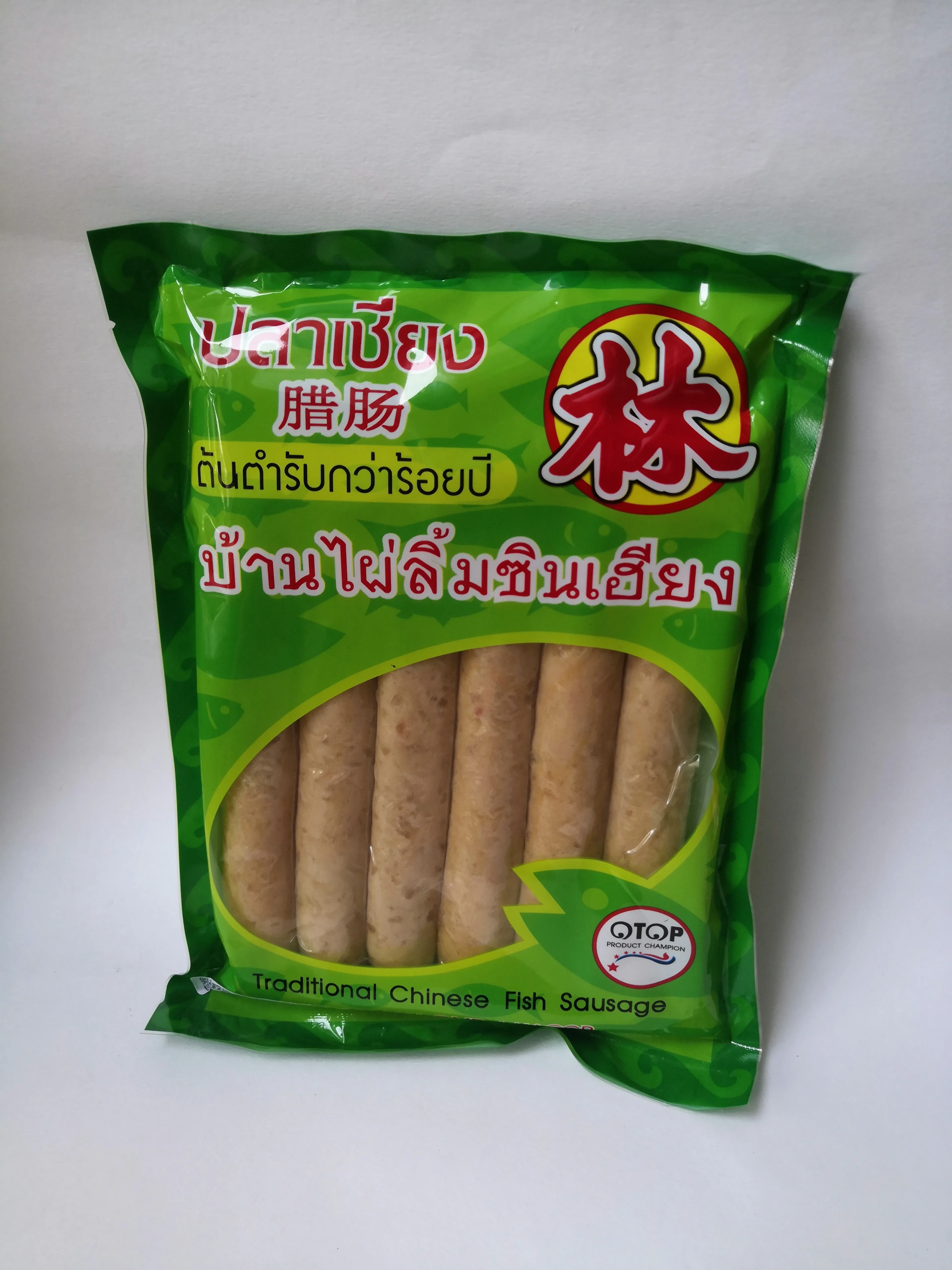 Traditional Chinese Fish Sausage Made from Fish 85% for Many Cooking Foods Premium Products from Thailand