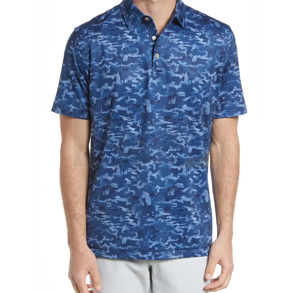 Customized Logo Printing New Design Light Weight Best Design Outdoor Wear Men Polo Shirt