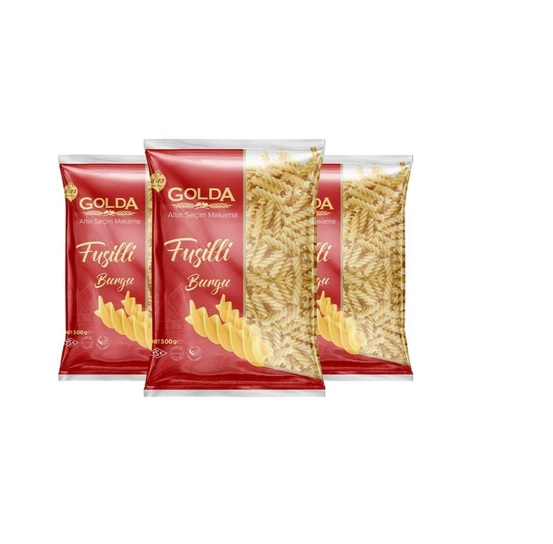 Turkey Best wholesale pasta Bio Organic 500 G Gold Traditional  Style Time Packaging Color Cooking Feature