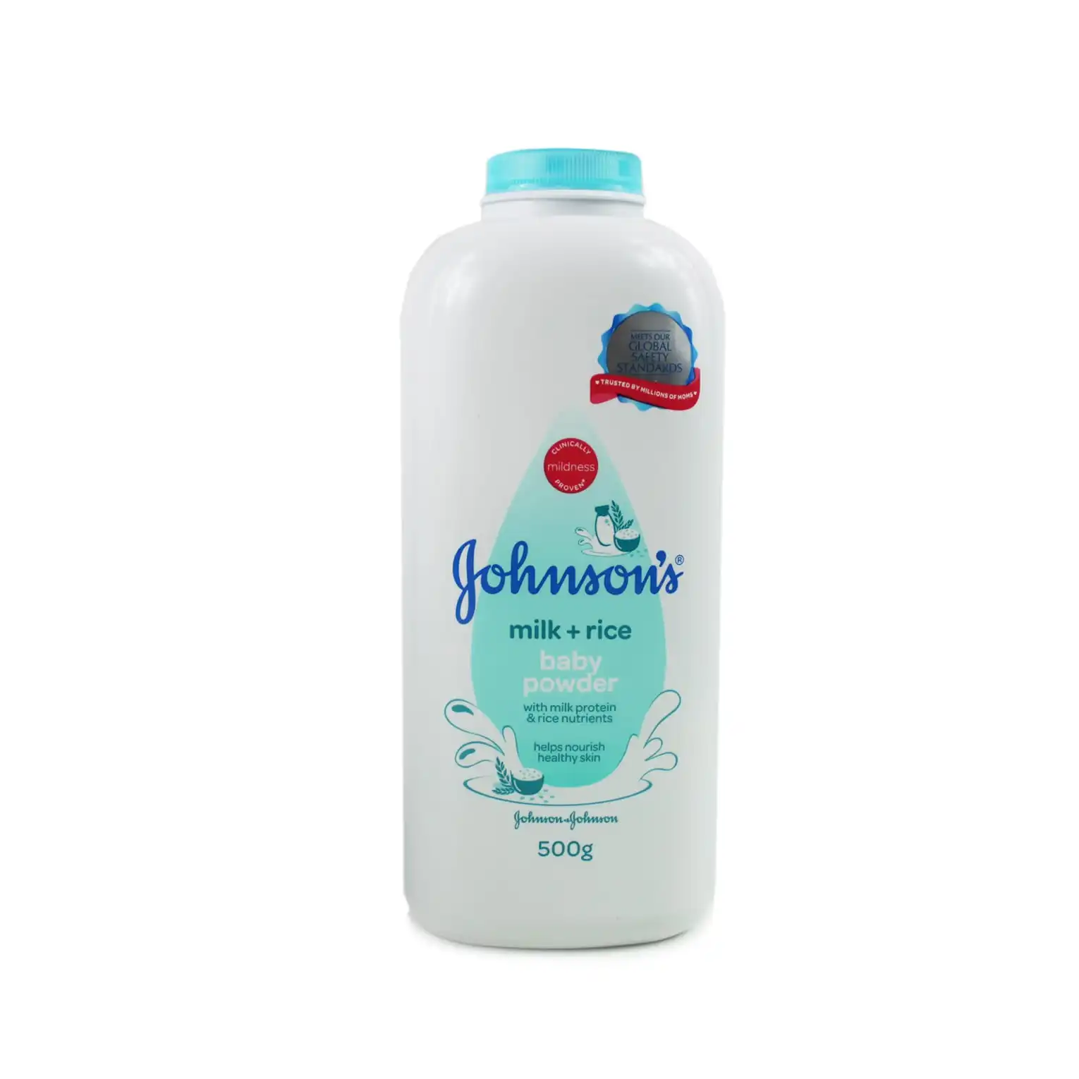 WHOLESALE Skin Care Baby Products Johnson-Baby Powder 500g Bottle Milk Rice Indonesia Products. FAVORIT