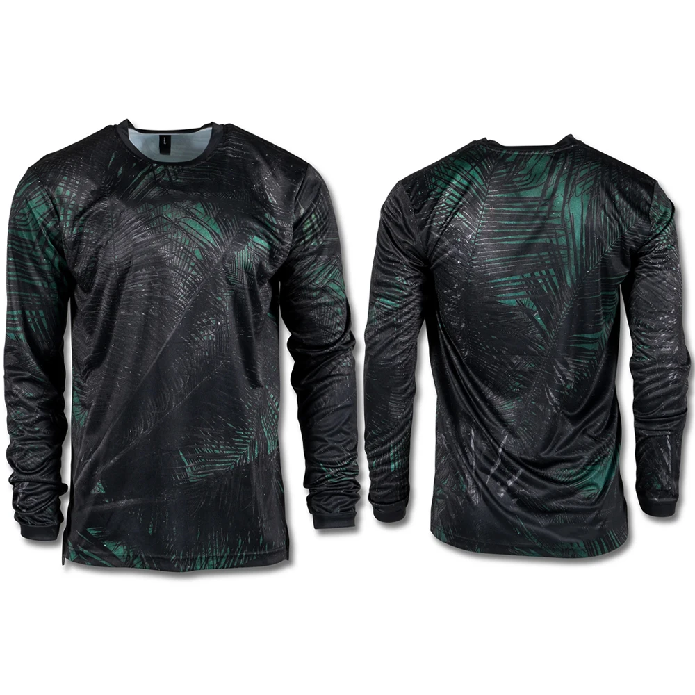 Dye sublimated upf 50 type mens long sleeve printed camo fishing shirts OEM fishing jersey