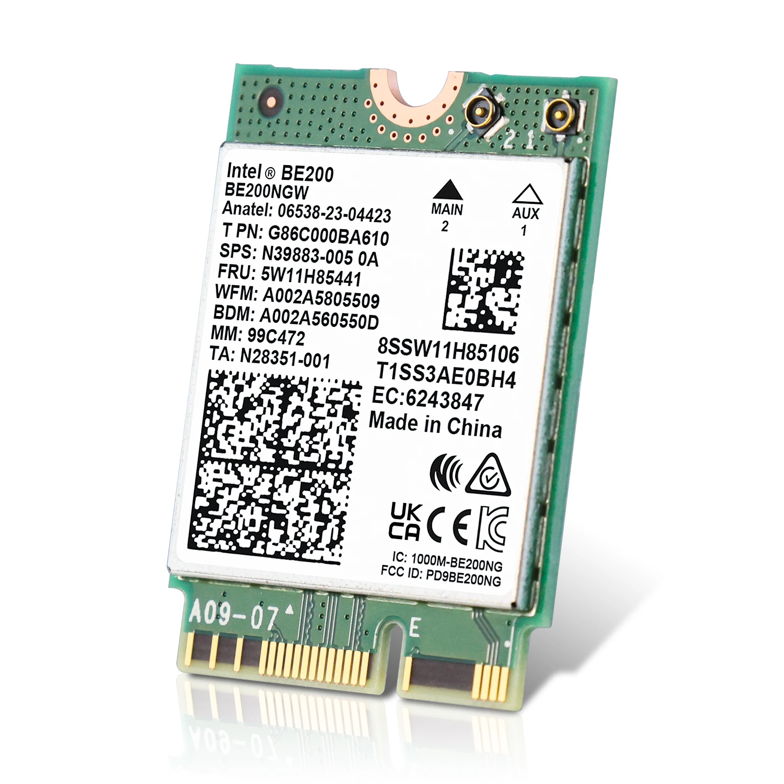 EDUP High Speed Wifi 7 BE200 Intel PCIe Wifi Card Express Server Network Card Wifi Bluetooth Pcie Card