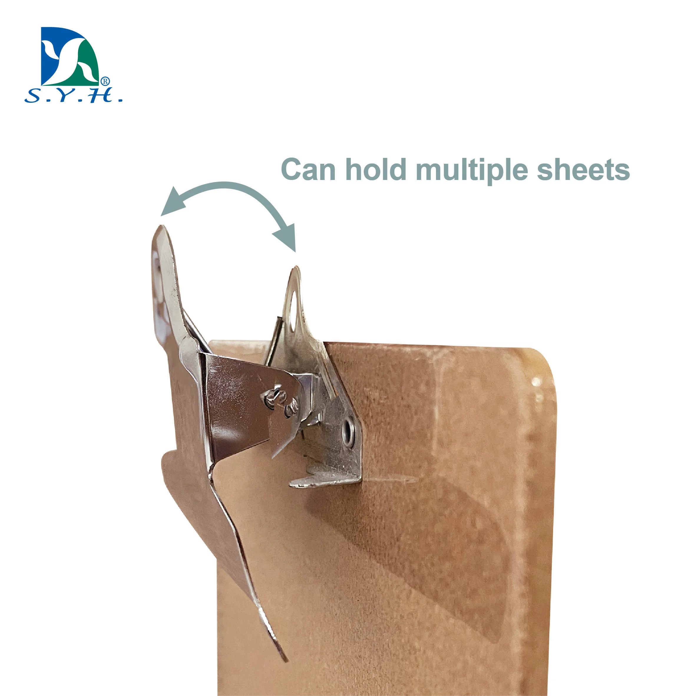 MDF wood clip board cork a4 clipboard with butterfly clip