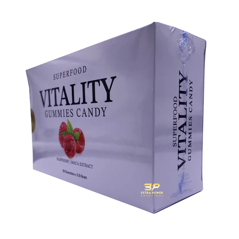 Малайзия готовый запас Лидер продаж Maca Raspberry Energy Gummies конфеты (30 шт. в коробке)