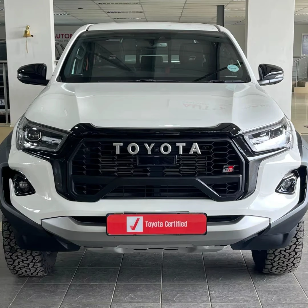 Подержанный 2019-2024 Toyota Hilux двойная кабина б/у механическая коробка передач газовое топливо 8л металлический багажник на крышу тканевые сиденья AWD RHD