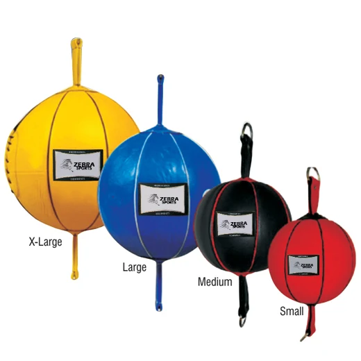 Customized Double End Floor To Ceiling Speed Ball MMA Boxing Floor to Punch Bag with Heavy Duty Elastic Bungee Cords and Anchors