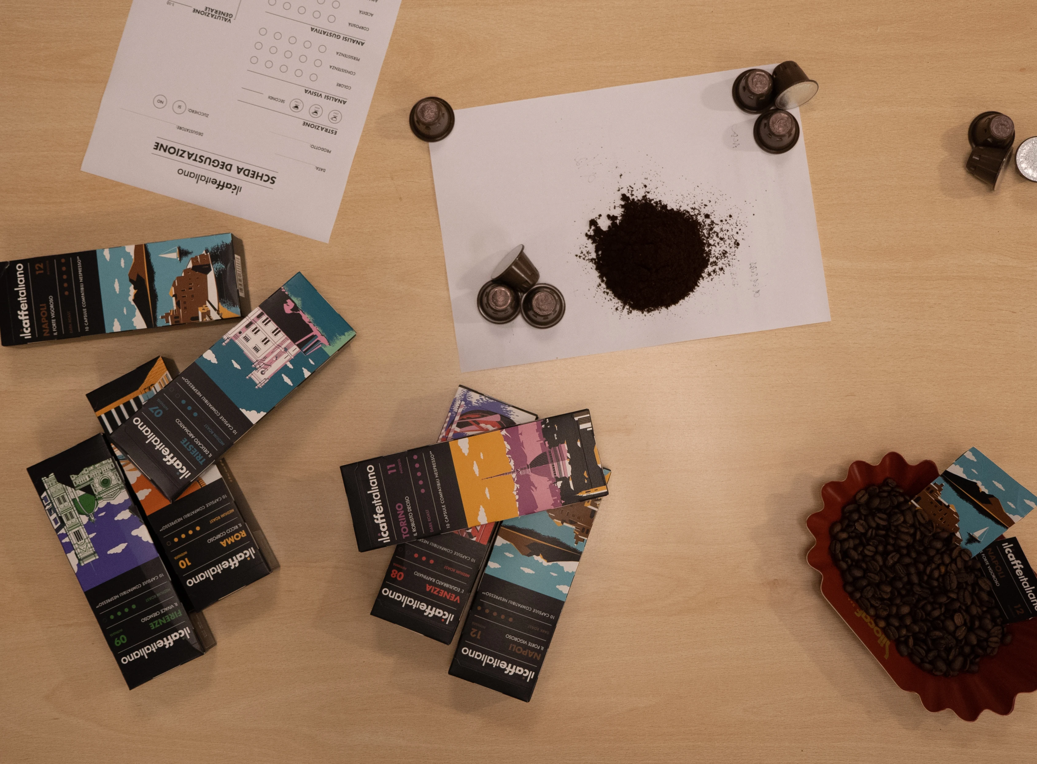 made in Italy robusta coffee 100 capsules - Nespresso (R)* - Torino - Coffee Capsule Compatible