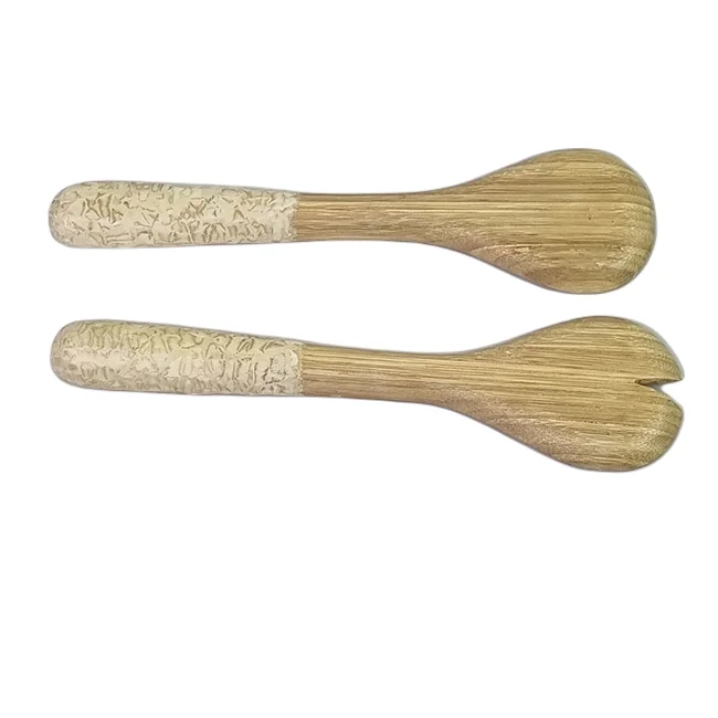 High Quality spoon Natural Bamboo Reusable Small Bamboo Spoons Made From Vietnam Best Price