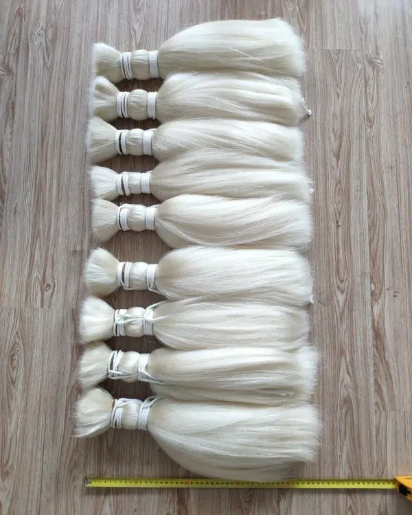 Virgin hair yak hair extensions 100% yak tail hair