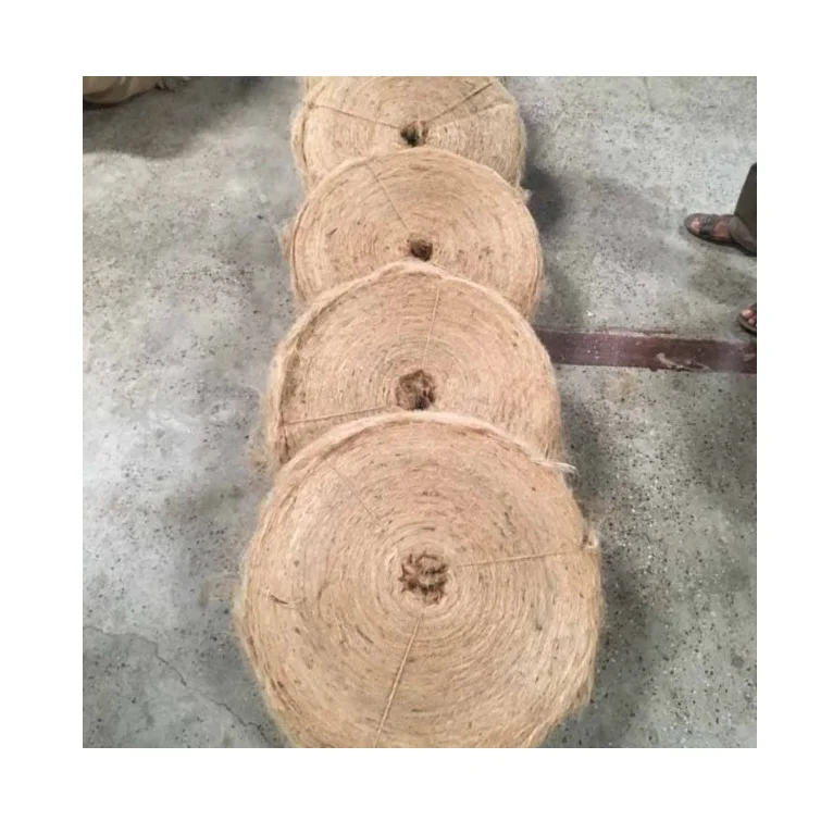 Average Quality 100% Natural Uncut Jute Fiber Sliver Roll Factory Direct Supply New Products Eco-friendly Wholesale Price
