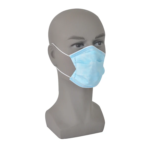 Adults Purple Wholesale ASTM F2100 Level 3 Non-woven Fabric Disposable Facemasks 3 Ply Medical Masks
