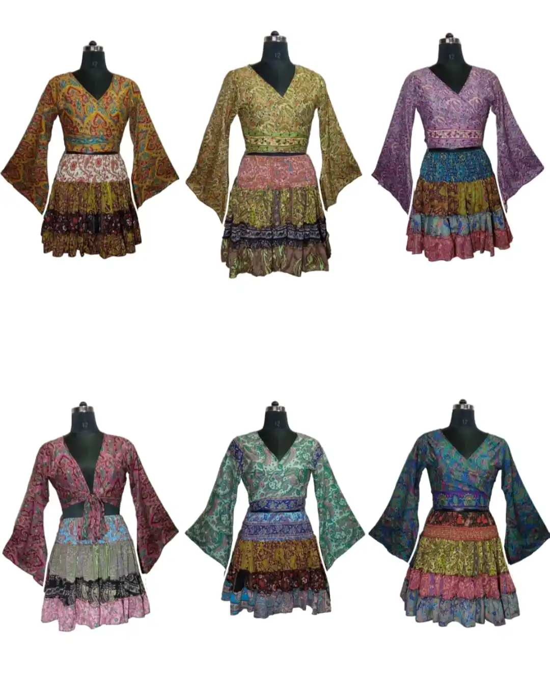 INDIAN TOP MANUFACTURER OF NEW SAREE BOHO CLOTHING READY TO SHIP BOHO CLOTHING NEW SAREE GARMENT FASHION