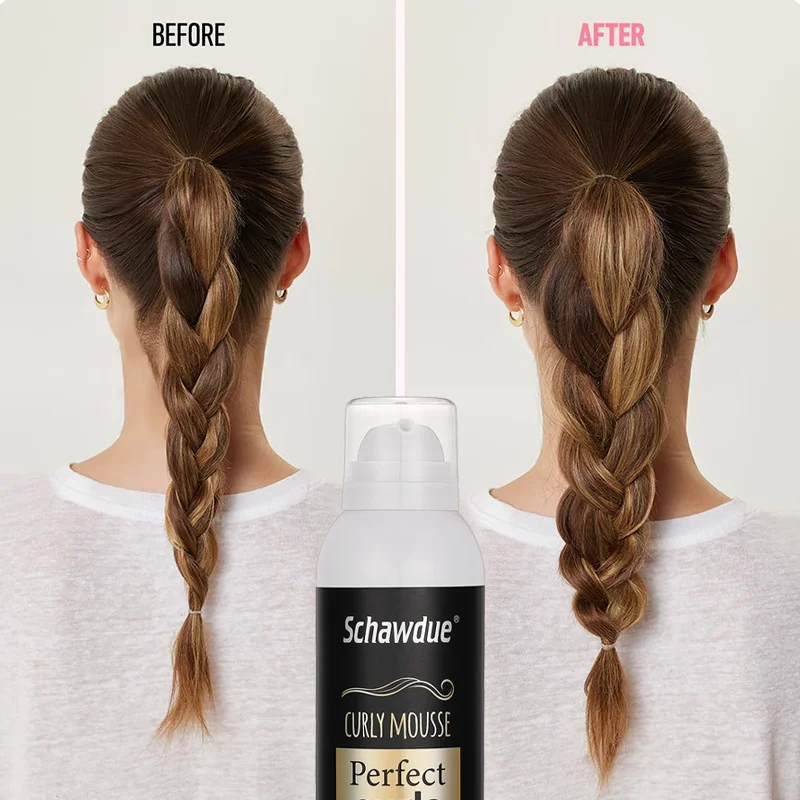 Wholesale Private label hair mousse styling foam for hair styling spray mousse foam