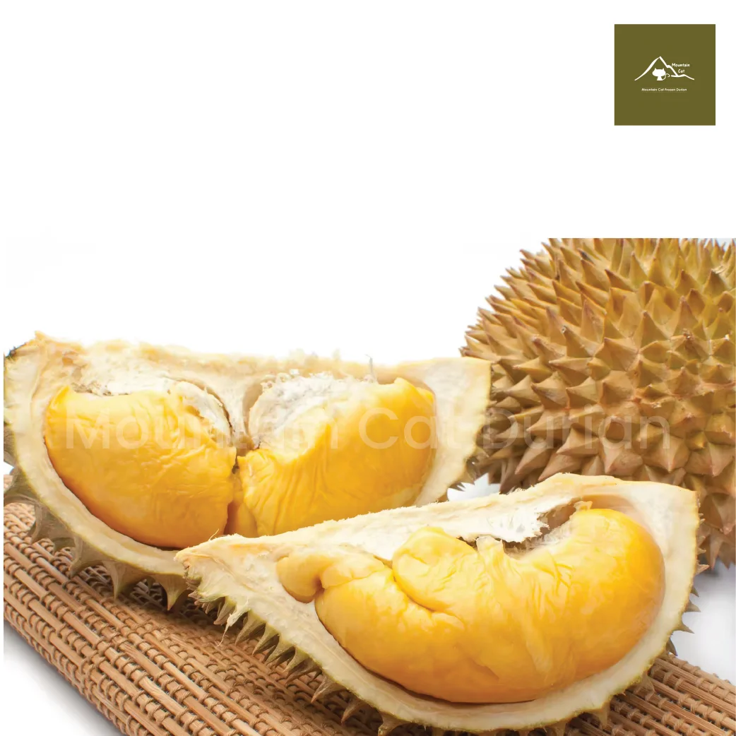Топ продаж горная кошка замороженная мякоть малайская сладкий вкус IQF процесс заморозки консервация пюре низкая цена оптом