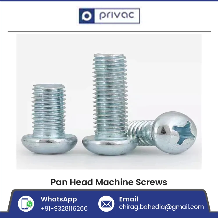 Pan Head Screw DIN7985 Stainless Steel Cross Pan Head Machine Screw