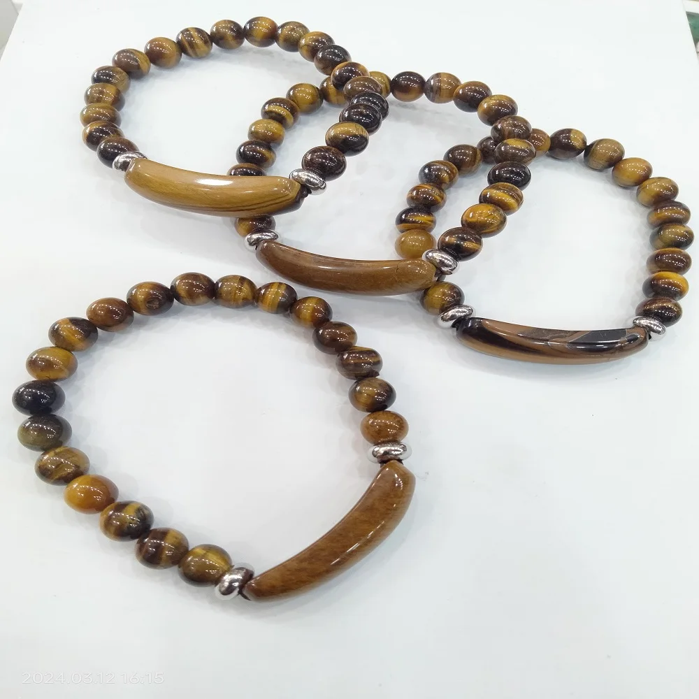 High quality Tiger eye Bracelet/reiki healing stone:couple bracelets:crystal bracelet:crafts:agate:gemstone:crystal ornament