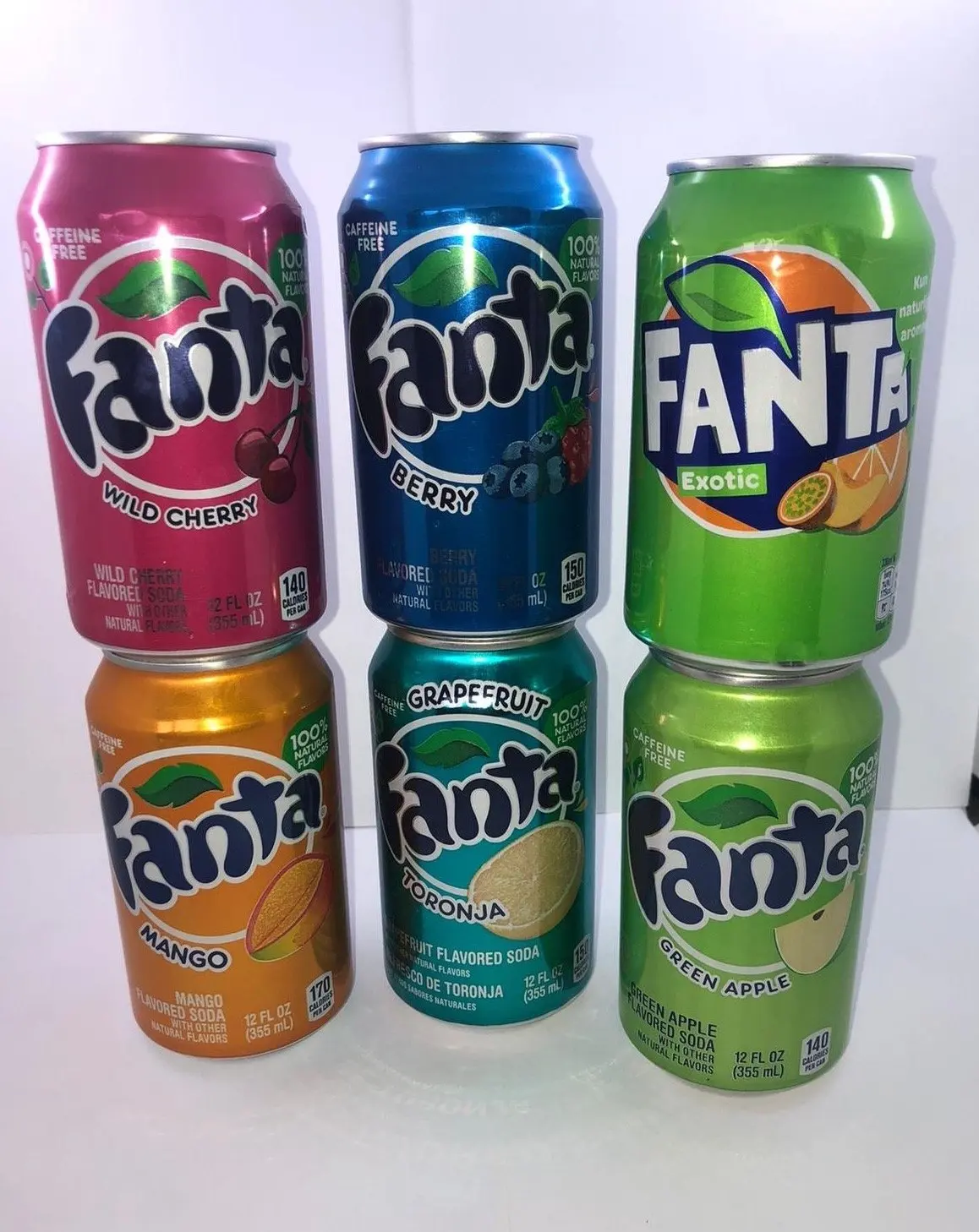 Fanta Flavored Soft And Energy Drink