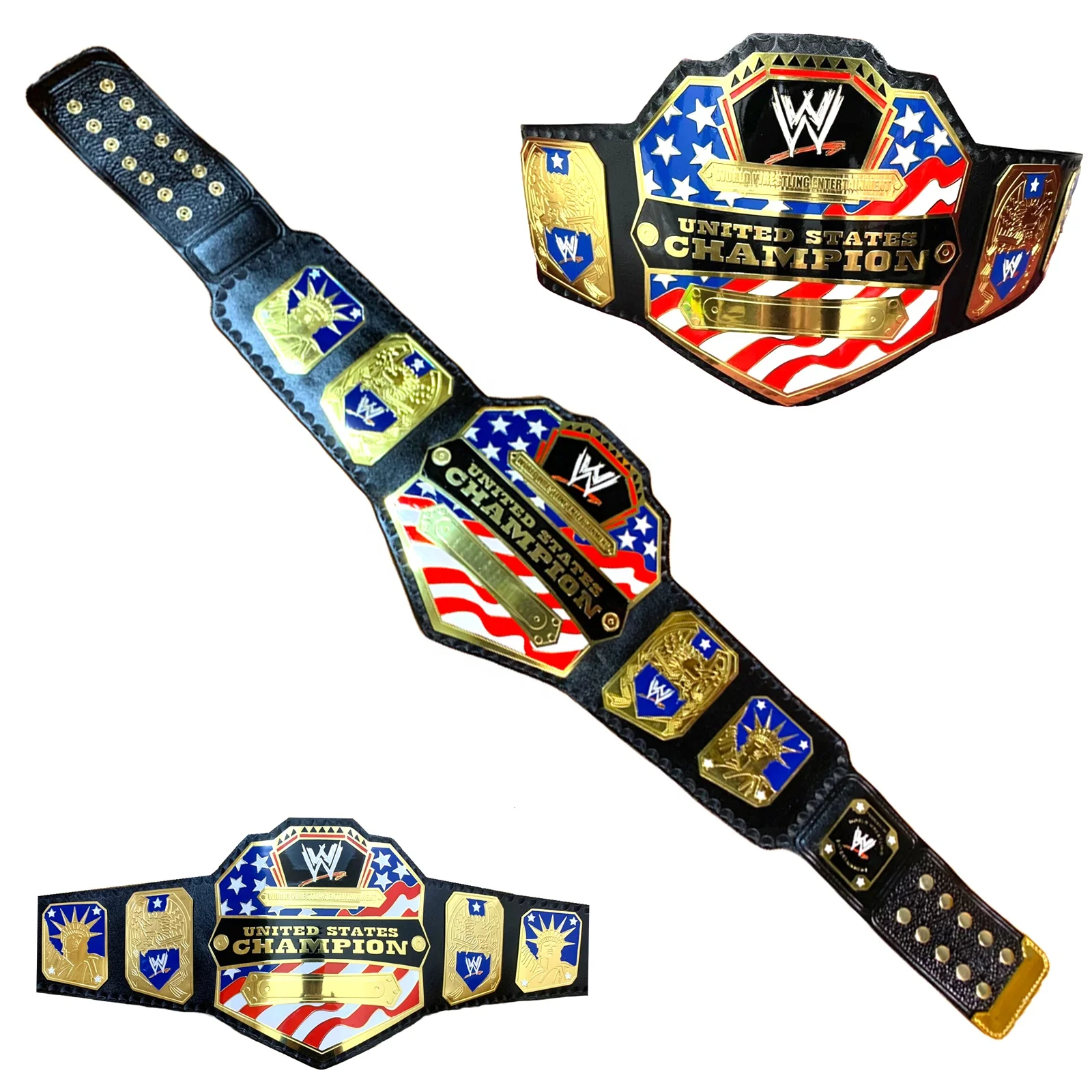 Чемпионский Пояс США в тяжелом весе 2 мм латунный пояс для взрослых чемпионский