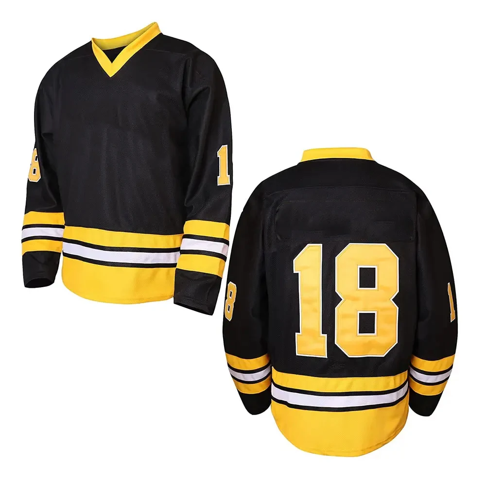 Factory Made Custom Sublimated Professional Lightweight Breathable Polyester Mesh Ice Hockey Jersey Ice Hockey Wear For Unisex