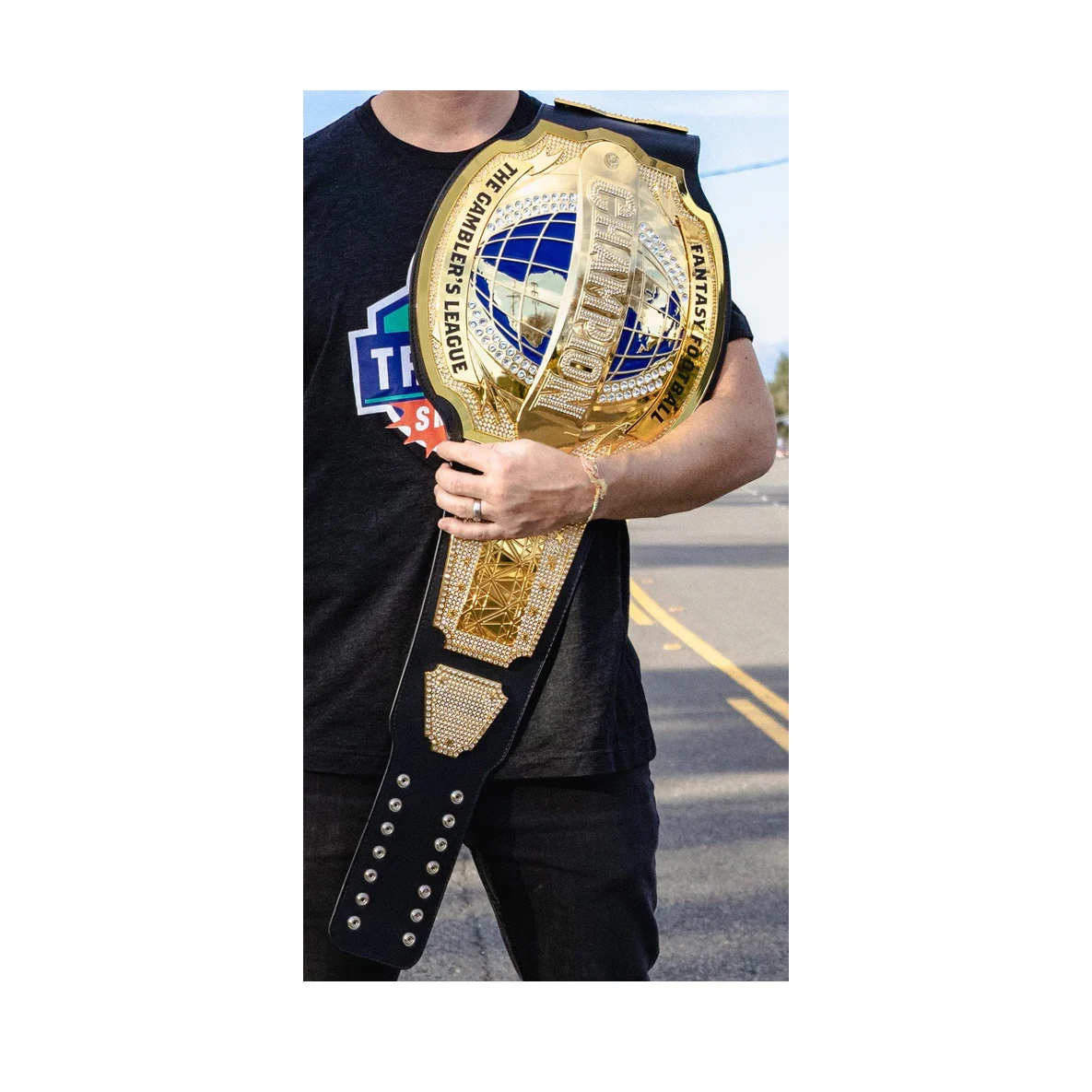 United States Universal Championship Title Belt Rhinestone Custom Strap Length World Heavyweight Wrestling prize