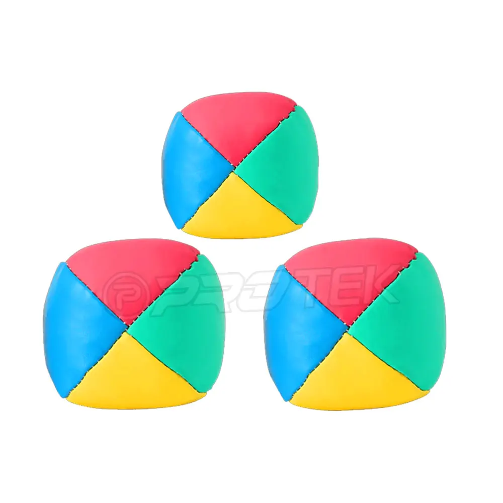 Set of 3 Colored Juggling Balls  Juggle Toy Game Balls For Circus Show or Playing