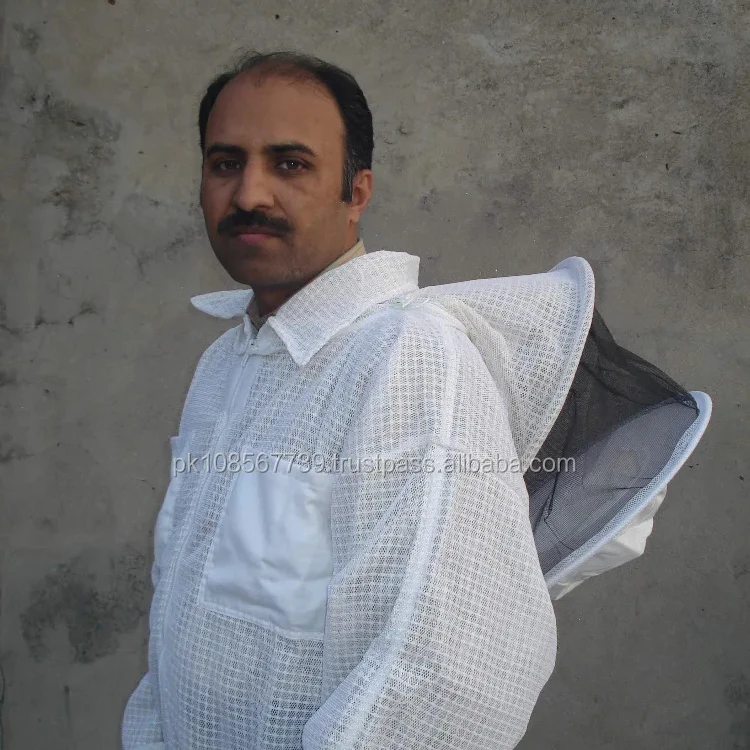 High Quality Full Ventilated Beekeeping Jacket / Ultra Breeze round veil ventilated beekeeping jacket