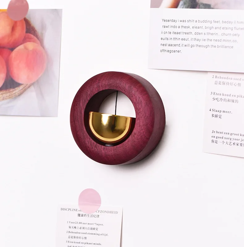 Amazon Hot Selling Metal Knock the wind bell Wind Chimes Gifts  Custom Logo Japanese door sucking Wind Chimes