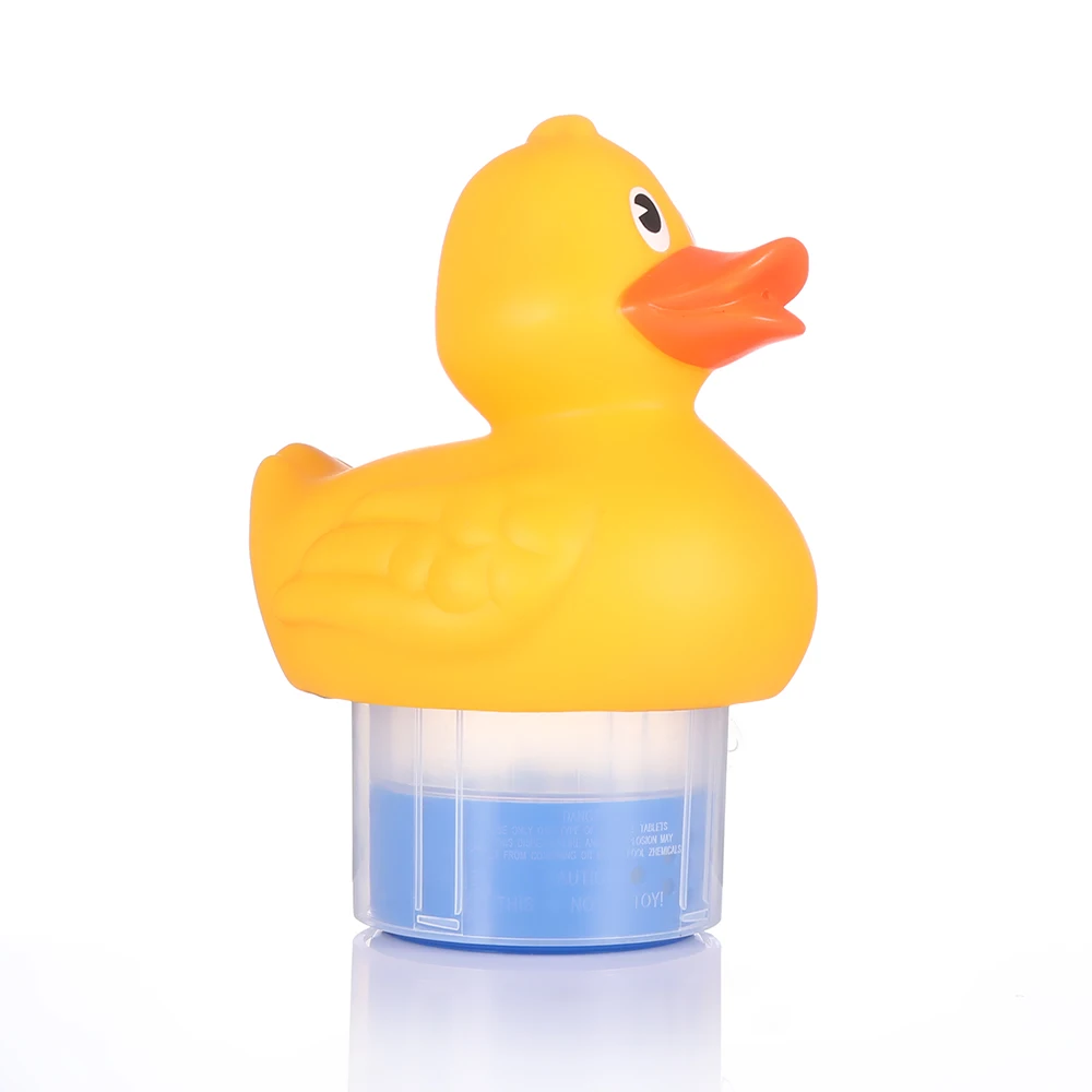 Newest Swimming Pool Cute Duck Floating Chemical Dispenser