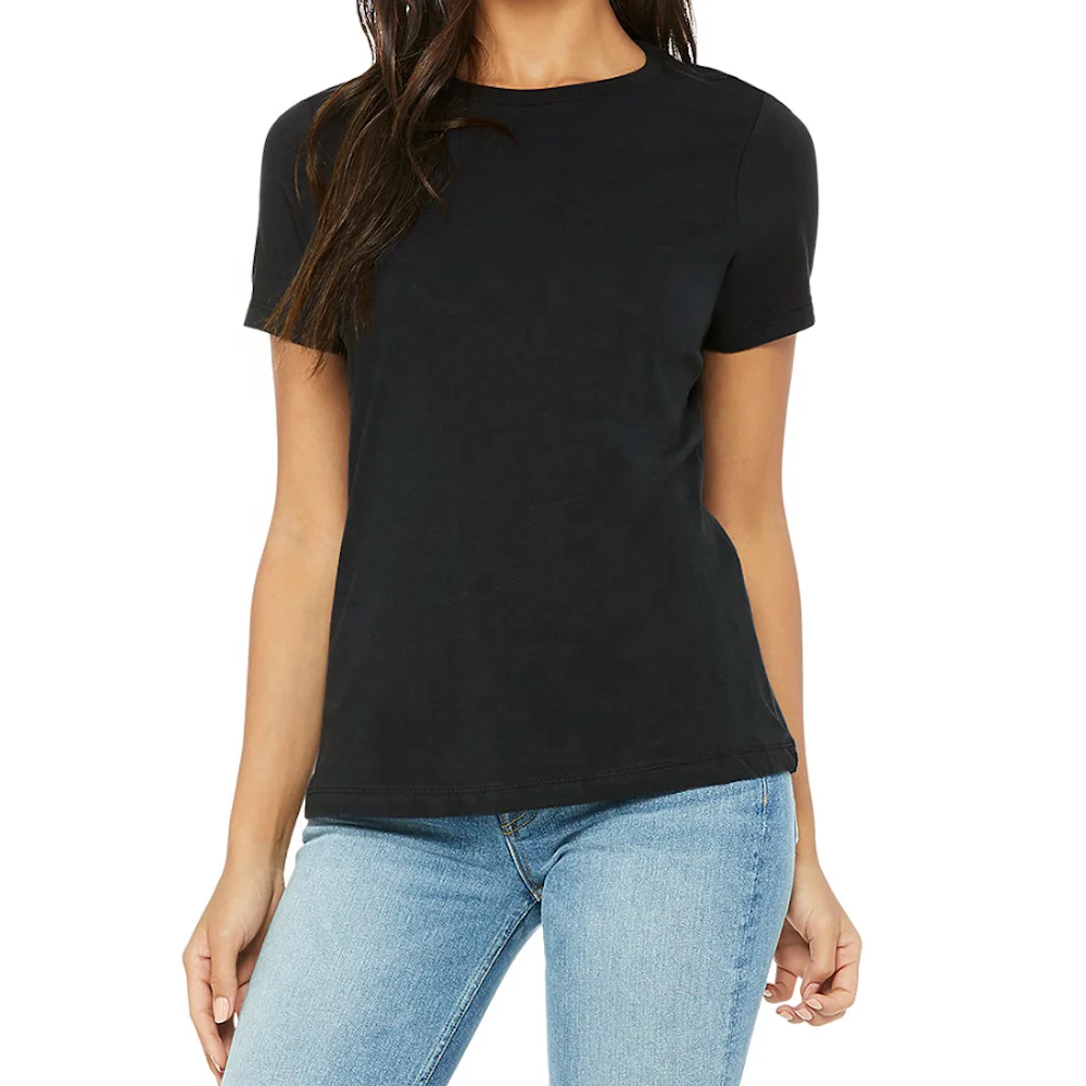 youth girls plain clothes manufacturer children clothing Youth Girls Everyday T-Shirts Crew neck