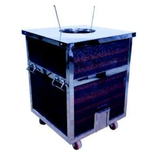 A tandoor-это традиционная цилиндрическая глиняная печь используемая для приготовления и выпечки в различных кухнях от King International