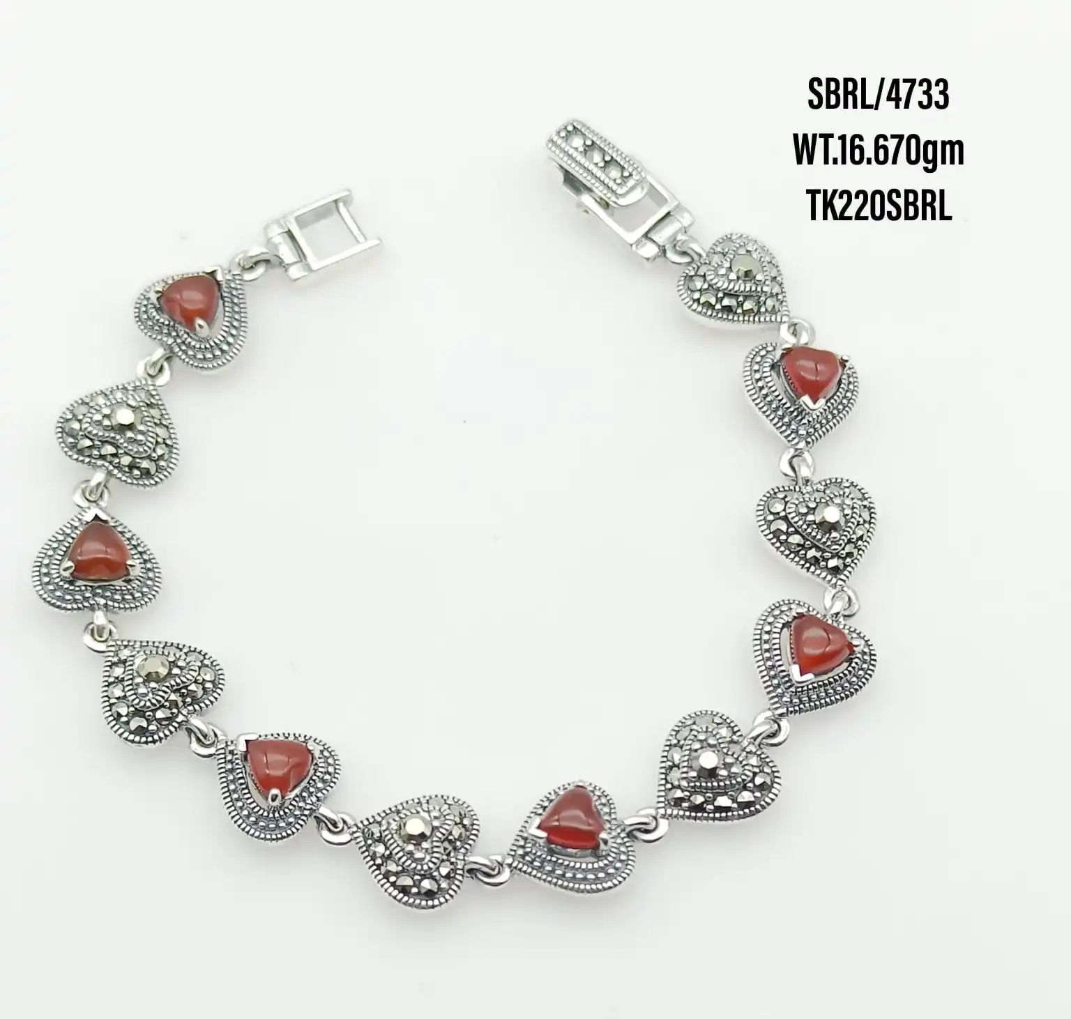 Women Plain 925 Jewellery Real Pure Sterling Silver Chain Bracelet Trendy Adjustable Wristband Silver bracelet