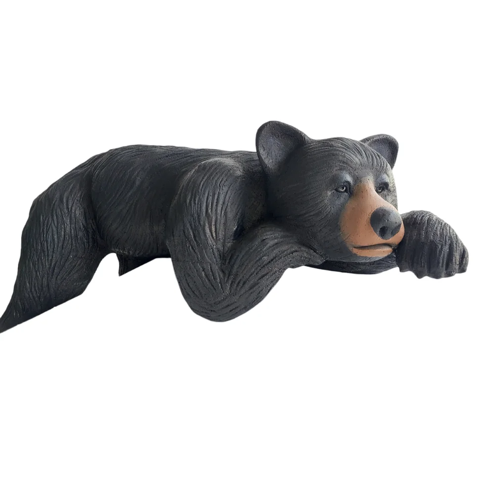 OEM/ODM service resin 3D cute bear model for Decoration / themepark/ waterpark/ amusement hot sale 2024