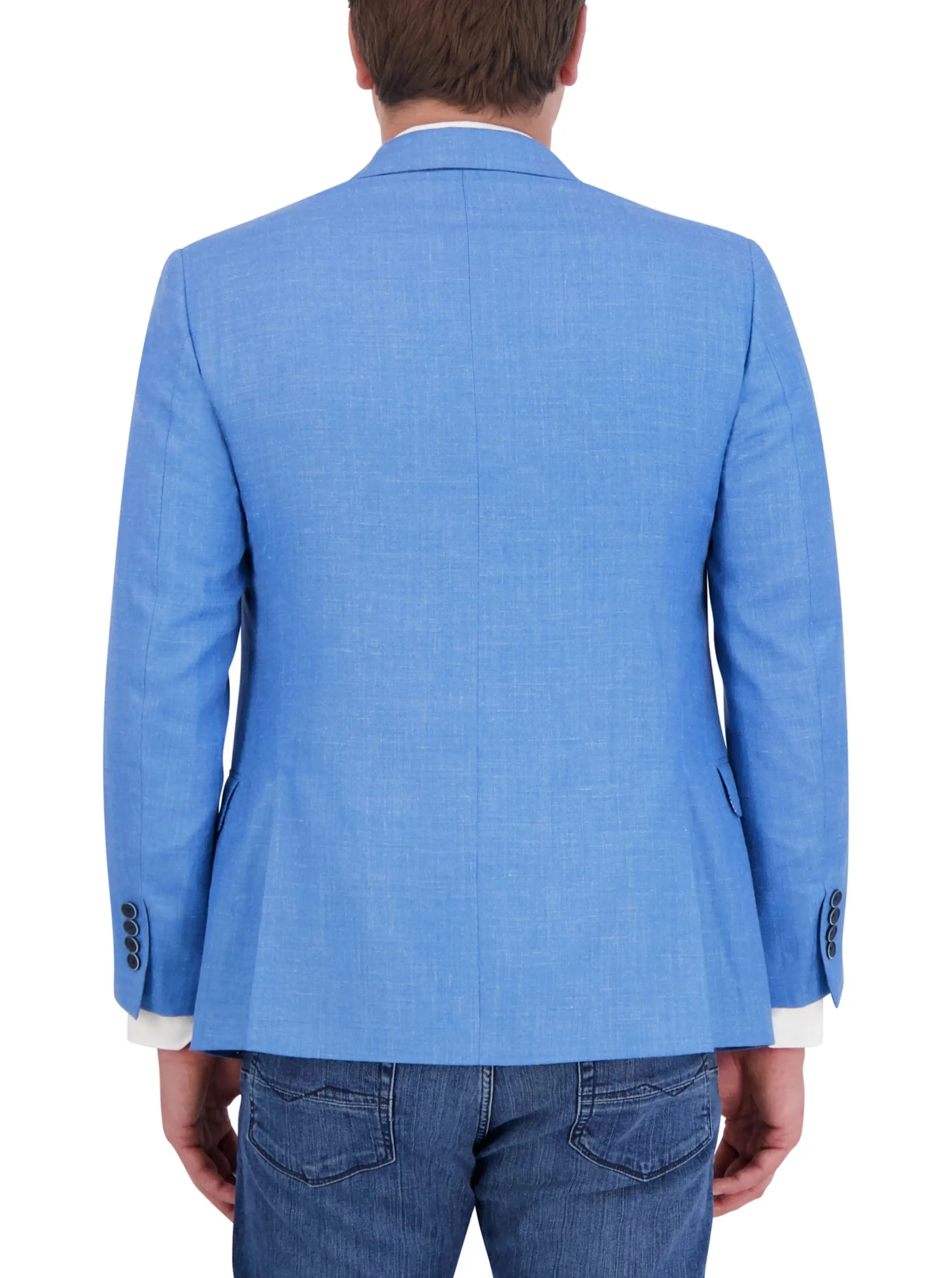 Blazer 2024 New Design Casual Fashion Formal Classic Single Button Fitted Blazer Long Sleeve Blazer For Mens