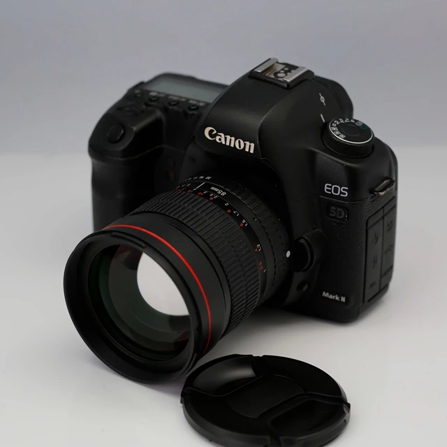 Недорогой высококачественный черный дизайн высшего качества для DSLR-камеры Rebel T7 с 2 объективами 6k креплением объектива EF