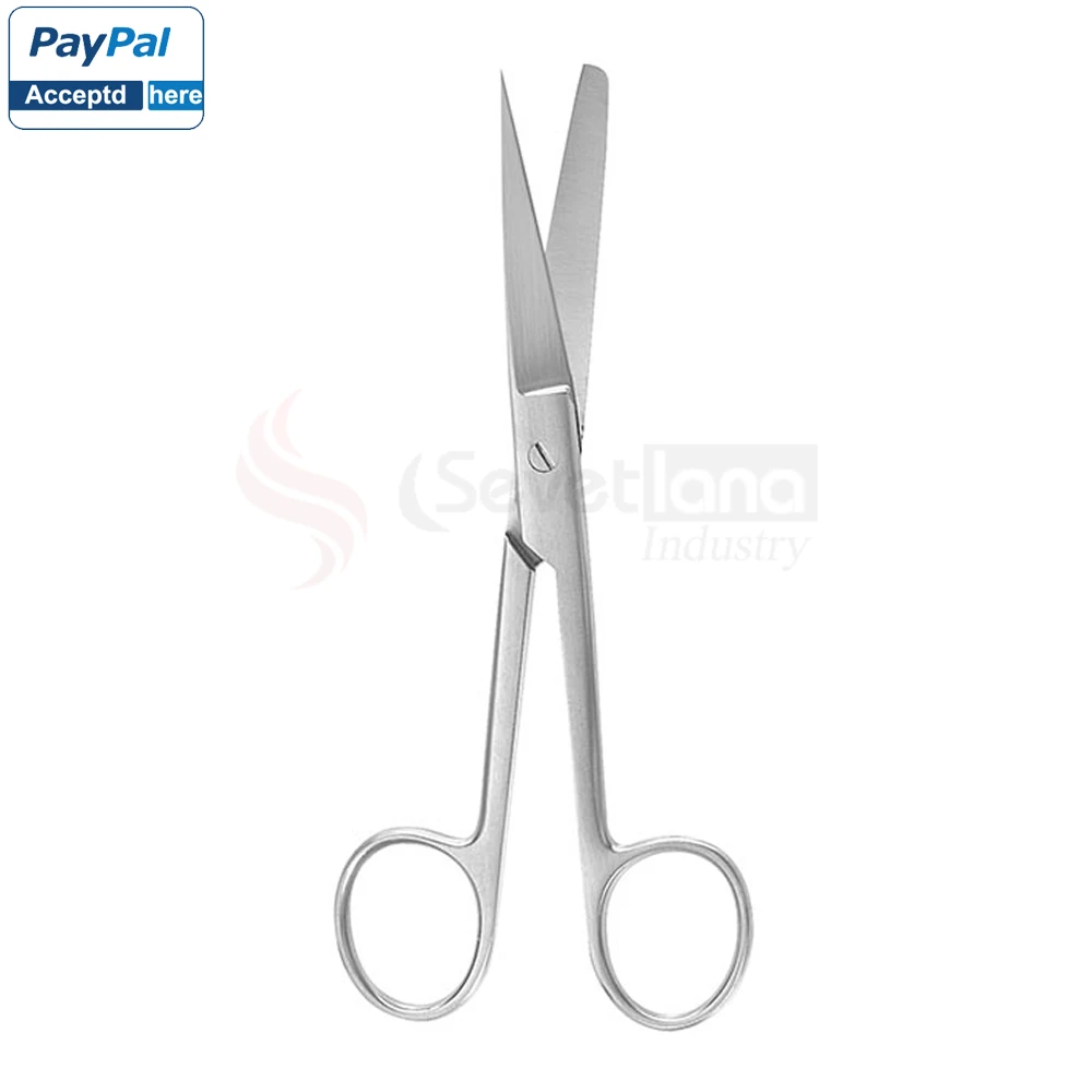 Premium Quality STANDARD operating scissors straight sharp/blunt Surgical Instruments Made German Stainless Steel Scissors