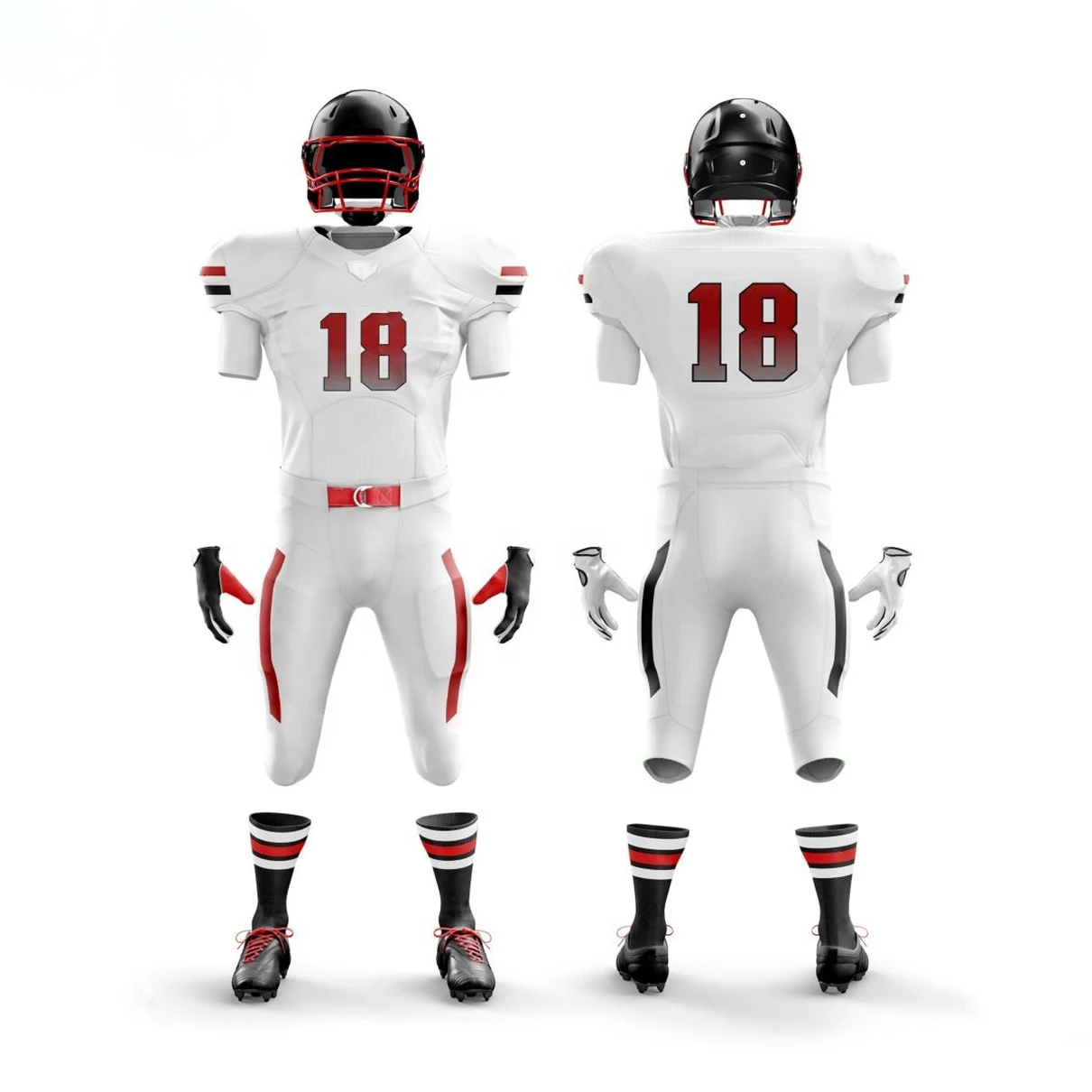 Light Weight Comfortable High Recommended American Football Uniform OEM Fine Manufacture Competitive Price