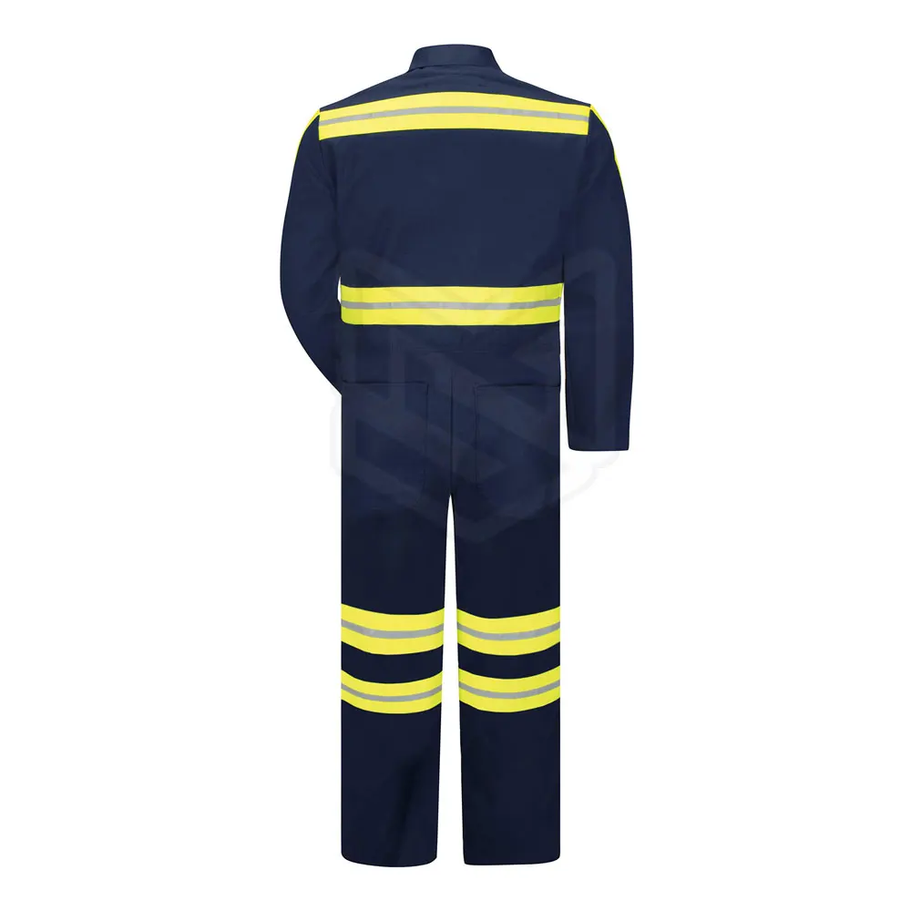 High Visibility  Reflective Safety Apparel Work Wear Premium Flame Retardant Construction Fire Resistant  Anti Heat Coveralls