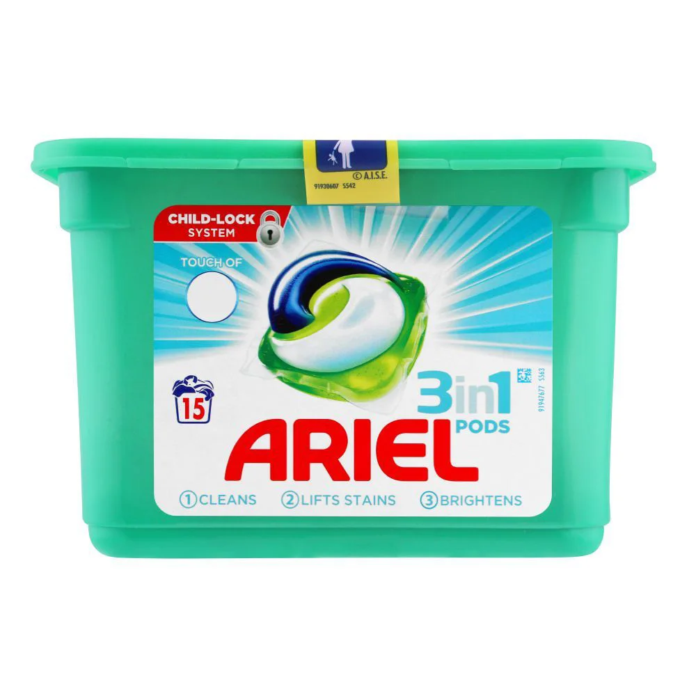 Ariel All in One Pods, 120 Washes Easy to Use Clean Lift Stains Fresh Laundry for sale