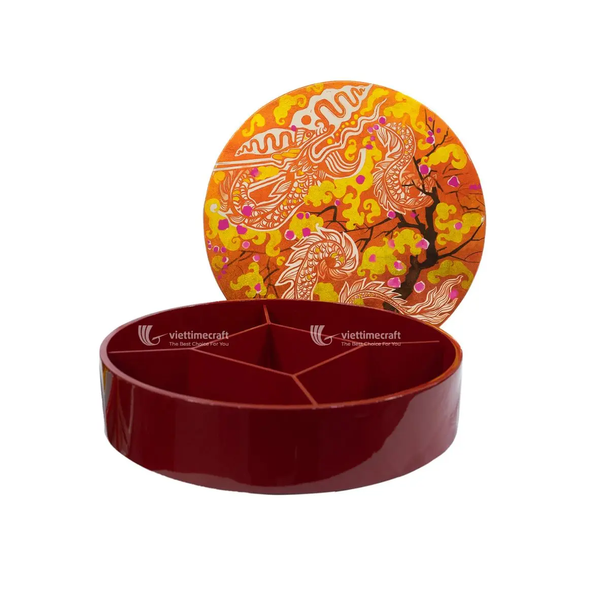 Hot Collection Tropical Lacquerware Box Luxury Handmade Vietnamese Design for Serving Jewelry Wholesale