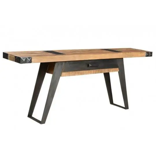 New Console Table Artistocrat Collection Designer Modern Natural Centre Tables Living Room Furniture